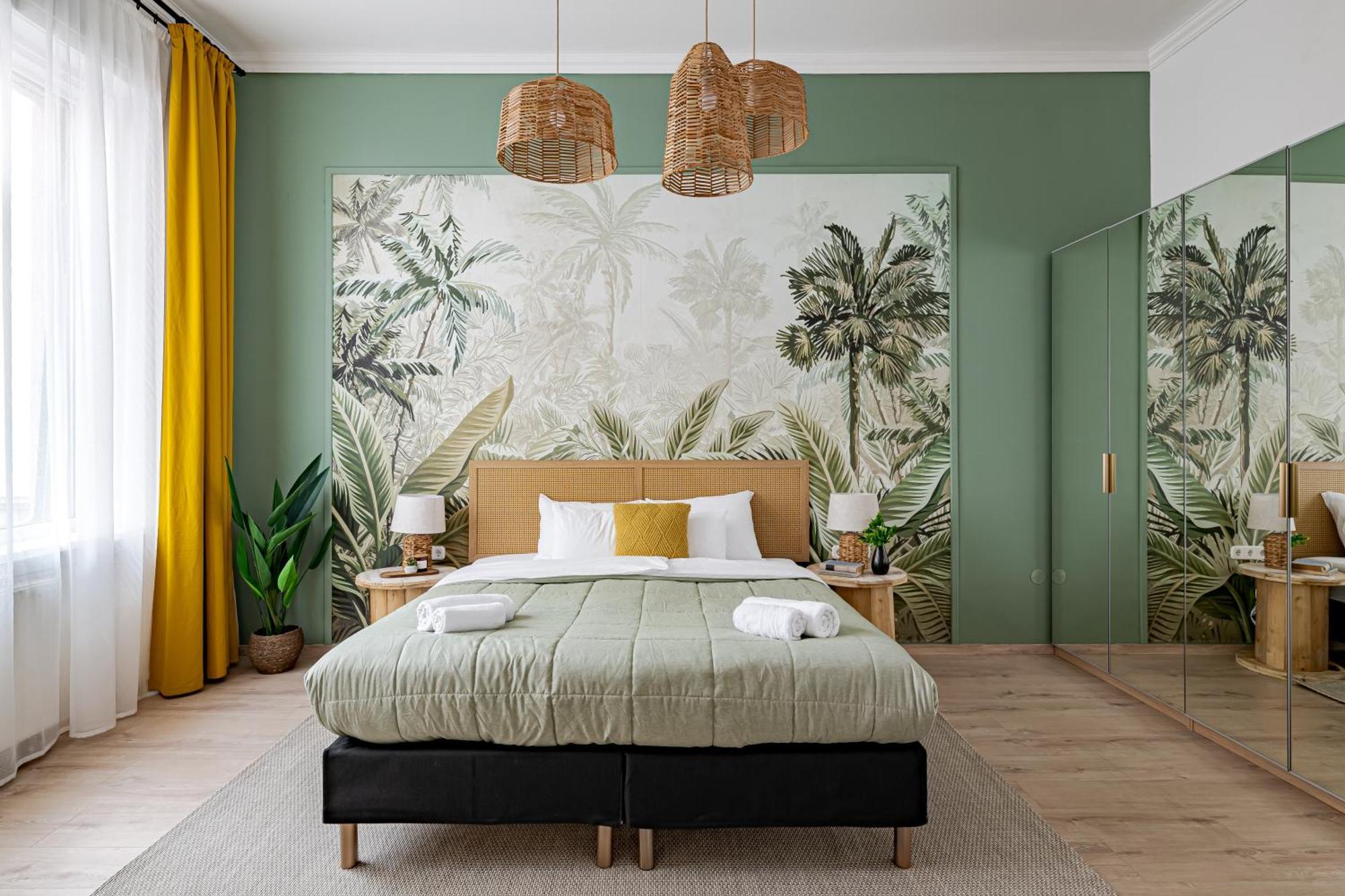 Jungle Aesthetics Downtown Apartman Aircon And Garage Parking Budapest Exteriör bild